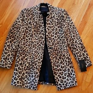ZARA LEOPARD PRINT JACKET